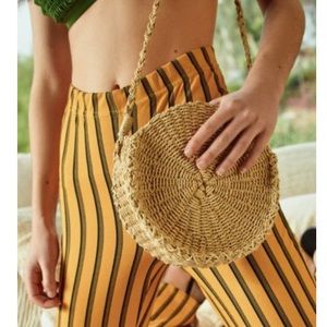 Urban Outfitters Straw Circle Bag